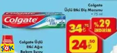 COLGATE ÜÇLÜ ETKİ DİŞ MACUNU COLGATE ÜÇLÜ ETKİ DİŞ MACUNU